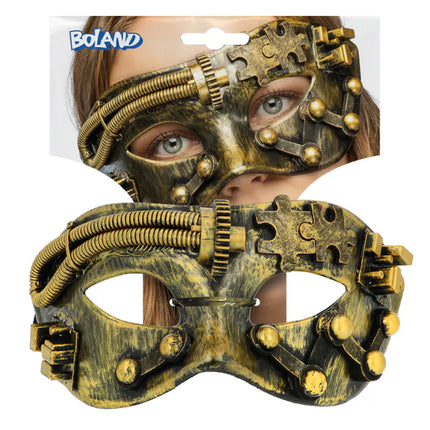 Feestbazaar Masker Steamforce Brons