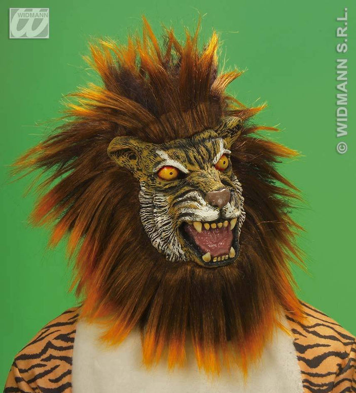 Feestbazaar Masker tijger met haar