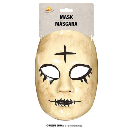 Feestbazaar Masker Vrouwen Skelet Kruis