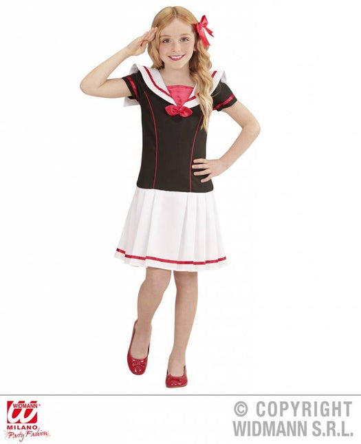 Feestbazaar Matroos meisje kostuum