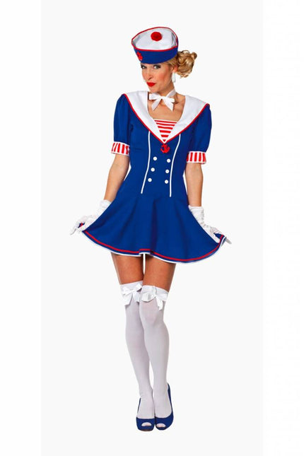 Feestbazaar Matroosje carnavalskostuum vrouw