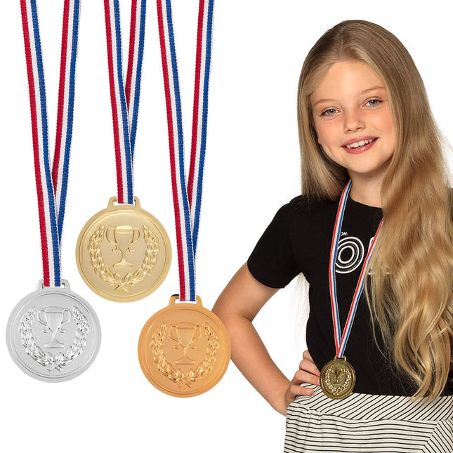Feestbazaar Medailles Goud, Zilver en Brons (3st)