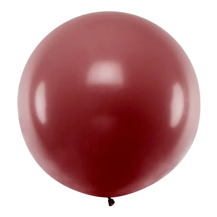 Feestbazaar Mega Ballon Bordeaux - 100cm