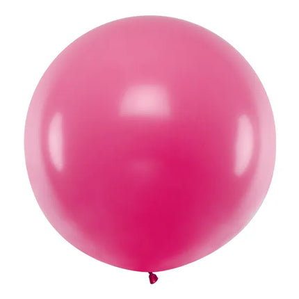 Feestbazaar Mega Ballon Pastel Fuchsia - 100cm
