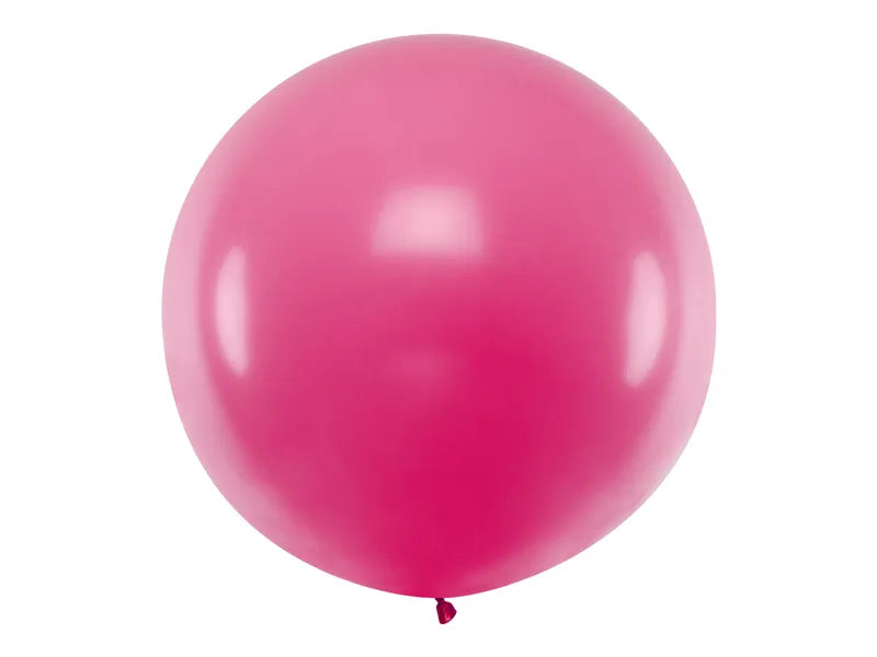 Feestbazaar Mega Ballon Pastel Fuchsia - 100cm