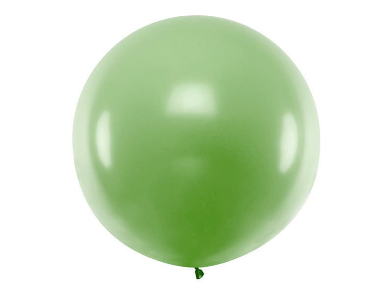 Feestbazaar Mega Ballon Pastel Groen 100 cm