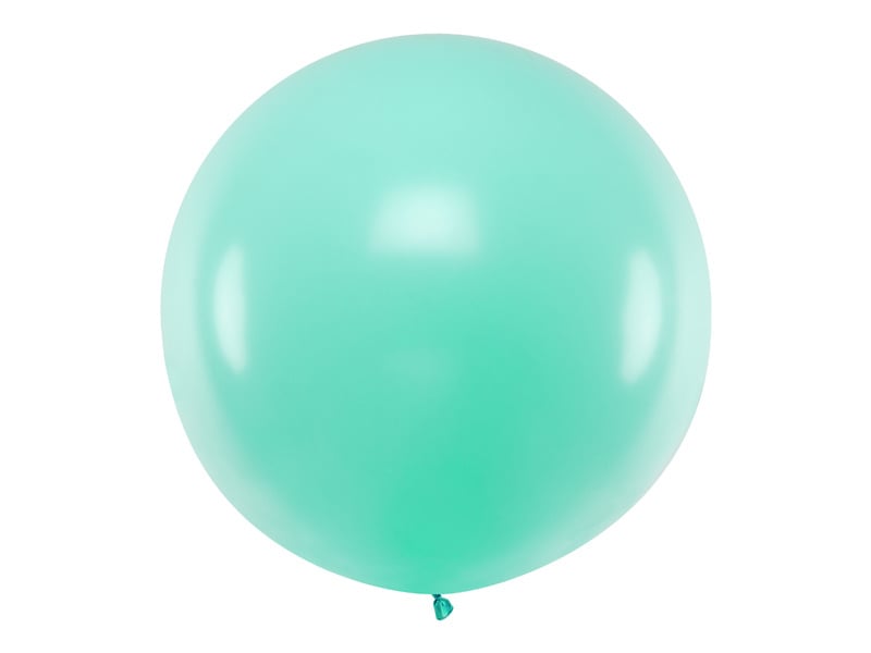 Feestbazaar Mega ballon Pastel Mint - 1m
