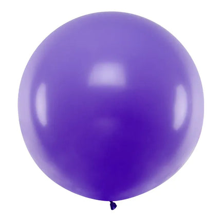 Feestbazaar Mega Ballon Pastel Paars 100cm