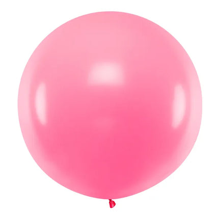 Feestbazaar Mega Ballon Pastel Pink 100cm