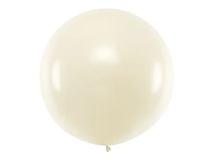 Feestbazaar Mega Ballon Pearl White - 100cm