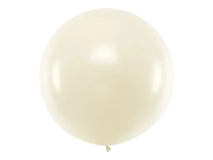 Feestbazaar Mega Ballon Pearl White - 100cm