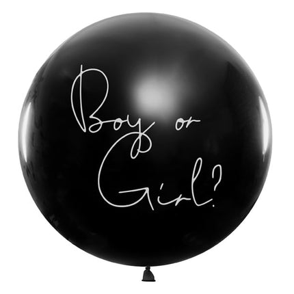 Feestbazaar Mega Gender reveal ballon - Boy