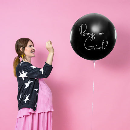 Feestbazaar Mega Gender reveal ballon - Boy