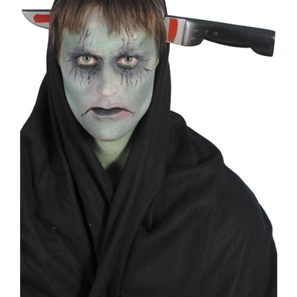 Feestbazaar Mes door hoofd halloween