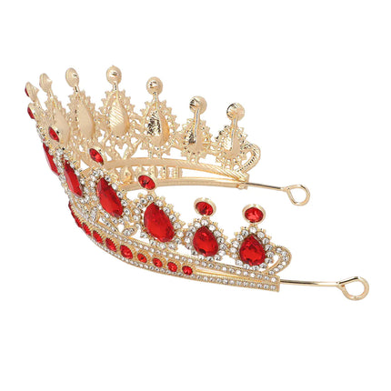 Feestbazaar Metalen Tiara Royal Christina