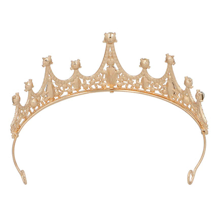 Feestbazaar Metalen tiara Royal Julia