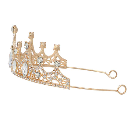Feestbazaar Metalen tiara Royal Julia