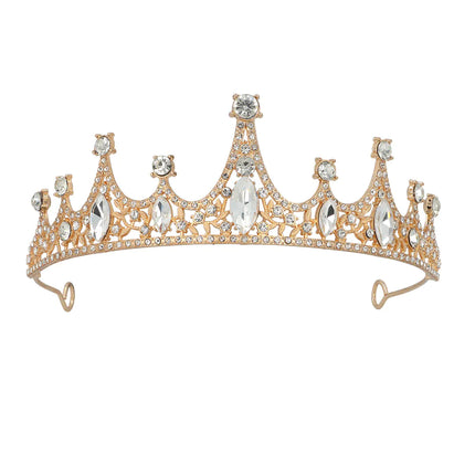 Feestbazaar Metalen tiara Royal Julia