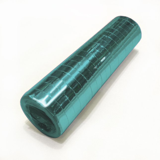 Feestbazaar Metallic Licht Blauwe Serpentine (4m)