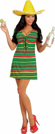 Feestbazaar Mexicaanse dames jurk