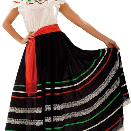 Feestbazaar Mexicaanse Danseres Kostuum Volwassenen
