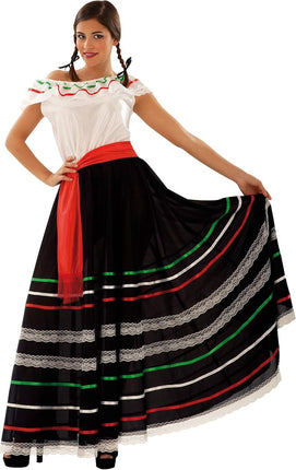 Feestbazaar Mexicaanse Danseres Kostuum Volwassenen