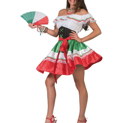 Feestbazaar Mexicaanse Jurk Maria Sexy