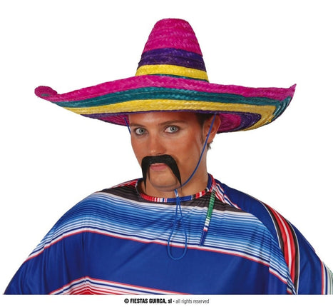 Feestbazaar Mexicaanse Sombrero Multikleur (50cm)