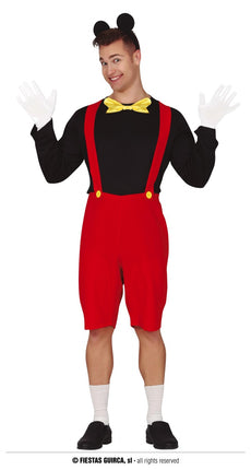 Feestbazaar Mickey Mouse Kostuum Heren Kort