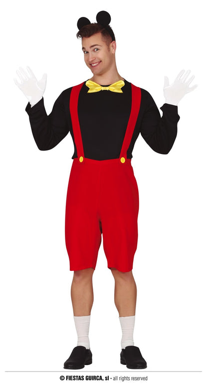 Feestbazaar Mickey Mouse Kostuum Heren Kort