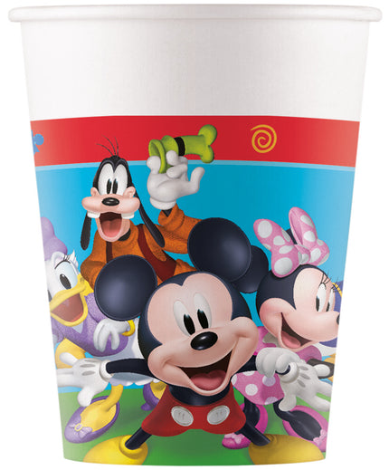 Feestbazaar Mickey Mouse Rock The Clubhouse Bekers (8st)