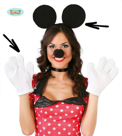 Feestbazaar Mickey mouse set