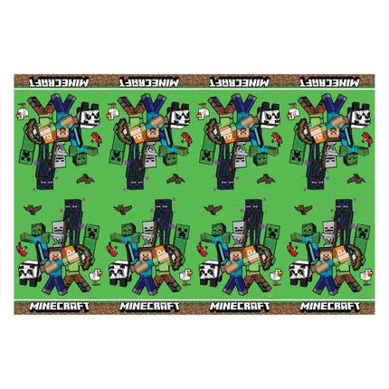 Feestbazaar Minecraft Tafelkleed (120x180cm)