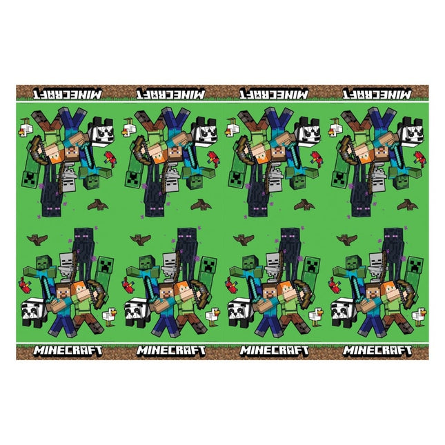 Feestbazaar Minecraft Tafelkleed (120x180cm)