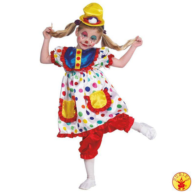 Feestbazaar Mini Clownspakje met hoedje