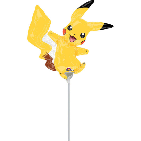 Feestbazaar Mini Figuurballon Pikachu (30cm)