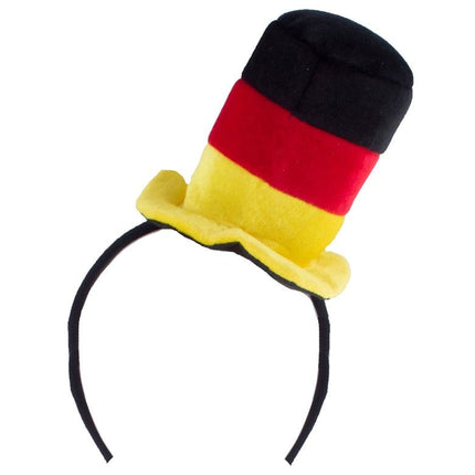 Feestbazaar Mini Hoed Duitsland Diadeem