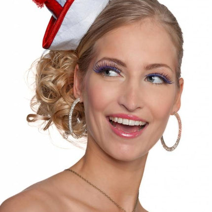 Feestbazaar Mini Matrozenhoedje rood