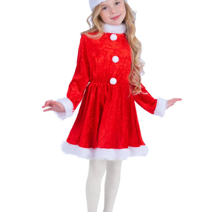 Feestbazaar Mini Miss Santa Kerstmeisje