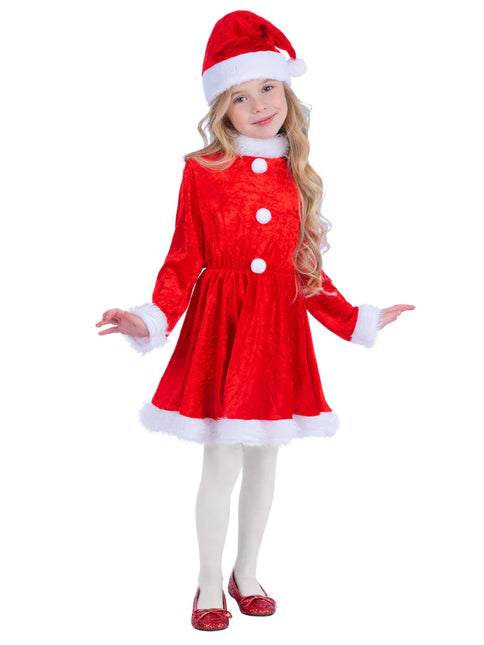 Feestbazaar Mini Miss Santa Kerstmeisje