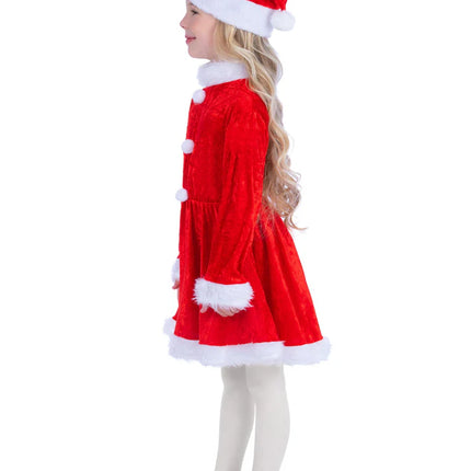 Feestbazaar Mini Miss Santa Kerstmeisje
