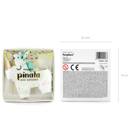 Feestbazaar Mini Piñata Unicorn Pastel