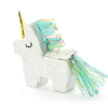 Feestbazaar Mini Piñata Unicorn Pastel