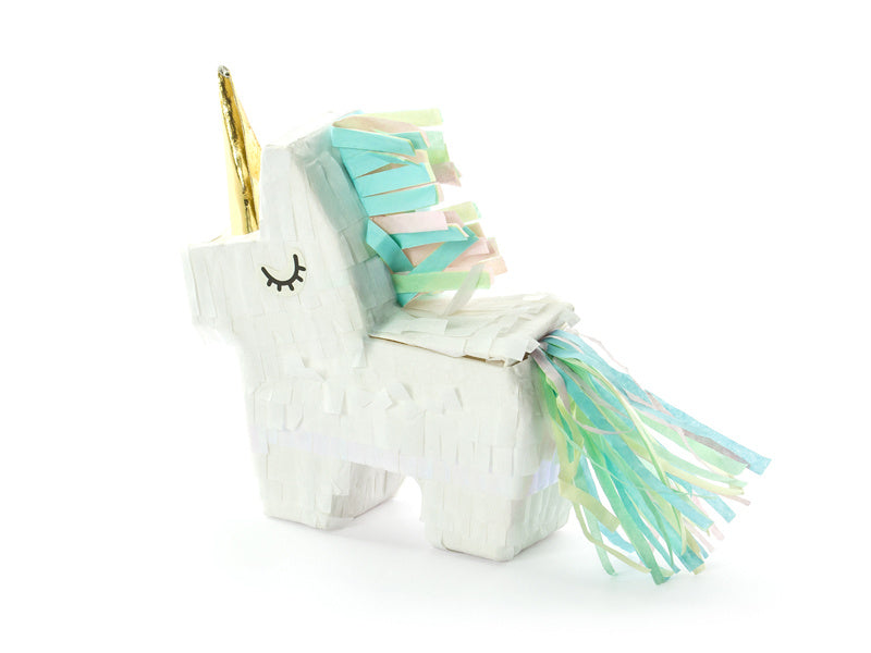 Feestbazaar Mini Piñata Unicorn Pastel