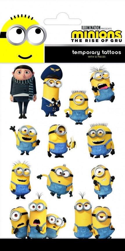Feestbazaar Minions Tattoos
