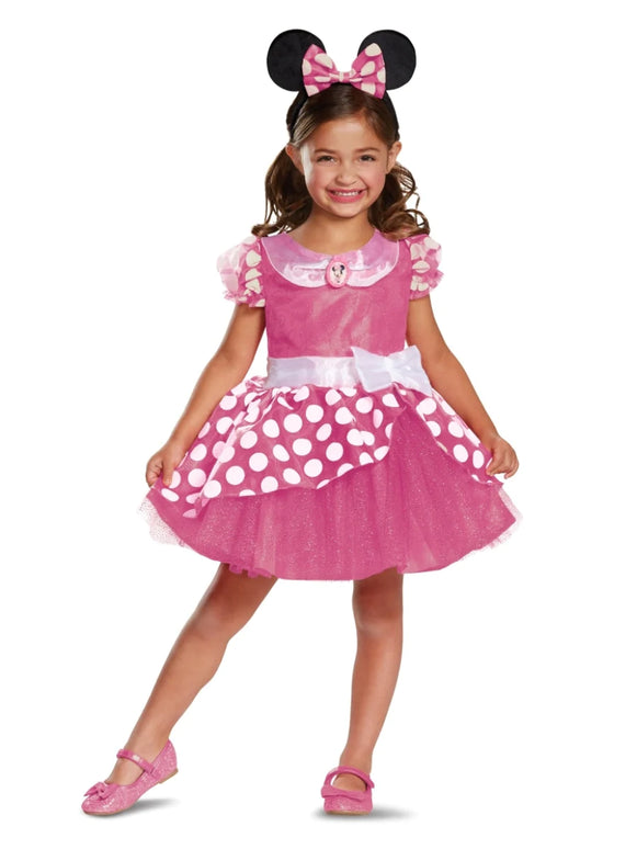 Feestbazaar Minnie Mouse Kostuum Deluxe Kind