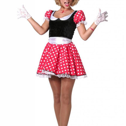 Feestbazaar Minnie mouse kostuum