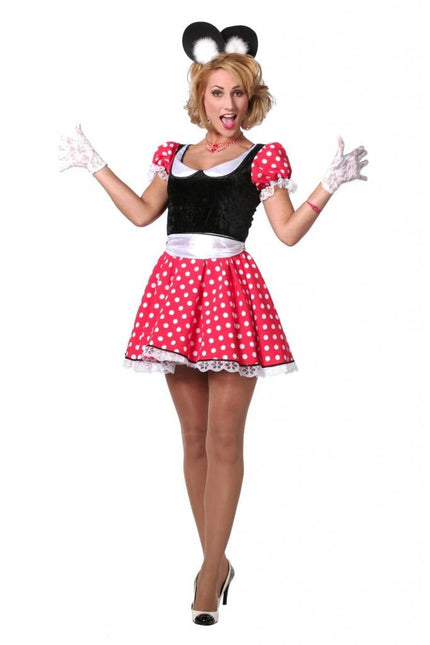 Feestbazaar Minnie mouse kostuum