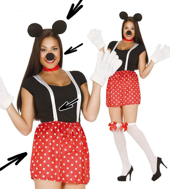 Feestbazaar Minnie mouse set