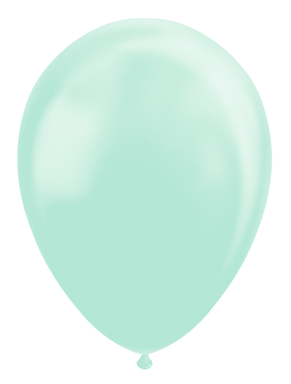 Feestbazaar Mint Groene Macaron Ballonnen (50st)